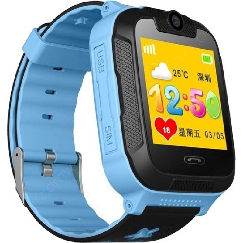 Dokunmatik Ekran GPS Takipli Kameralı Akıllı Çocuk Saati Mavi Sentar V80  TD07S fiyatı ve özellikleri