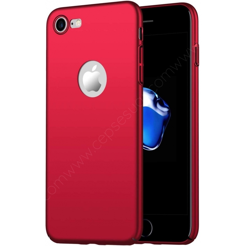 Apple iPhone 7 Kılıf Thin Silikon Ultra İnce Kırmızı fiyatı ve özellikleri