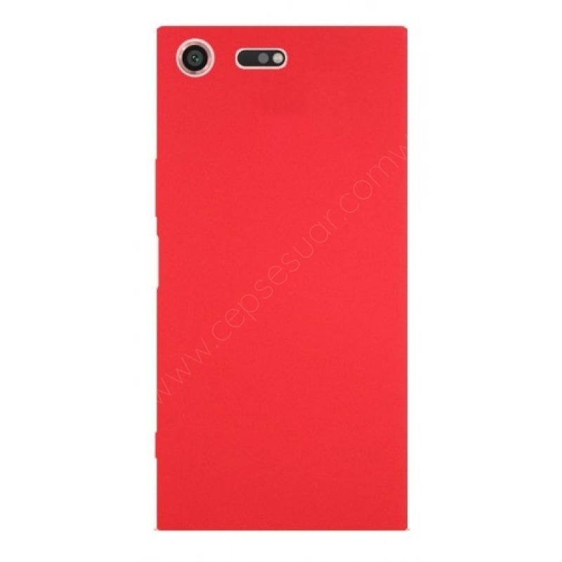 Sony Xperia XZ Premium Ultra Kılıf Premier Silikon Ultra İnce Kırmızı  fiyatı ve özellikleri