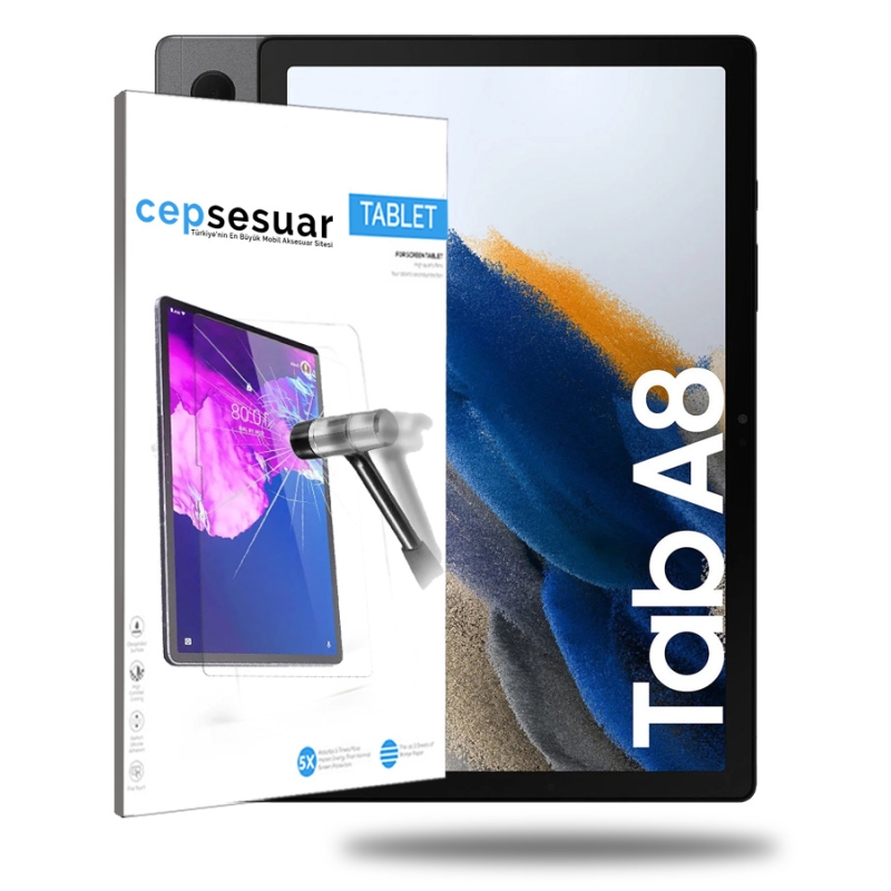 Galaxy Tab A8 10.5 X200 (2021) Cam Tablet Temperli Ekran Koruyucu fiyatı ve  özellikleri