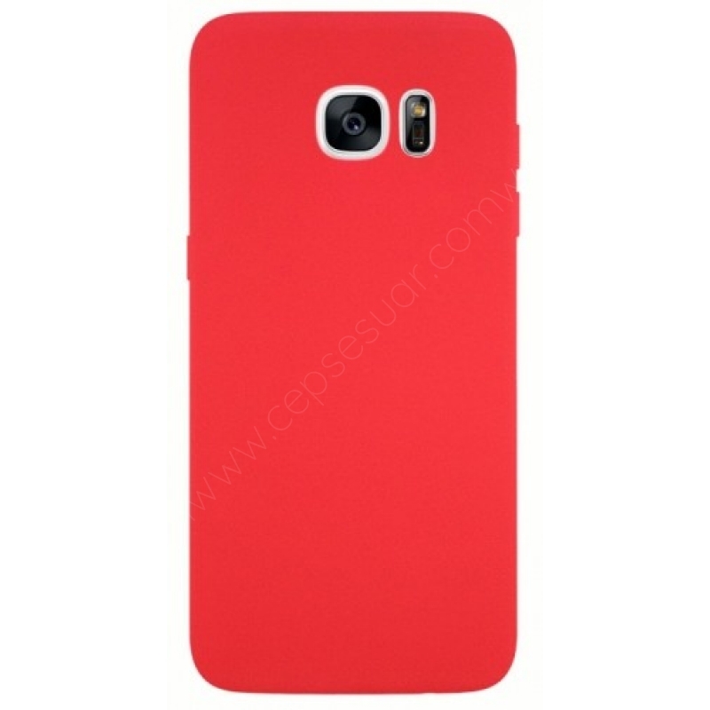 Samsung Galaxy S7 Silikon Kılıf Kırmızı Premier Ultra İnce fiyatı ve  özellikleri