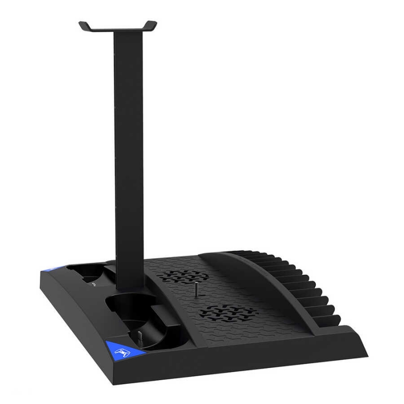 Playstation 5 Oyun Kolu Şarj Aleti Kulaklık Standı Soğutmalı Işıklı Siyah  fiyatı ve özellikleri