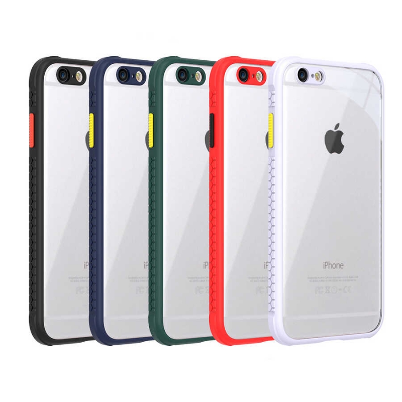 Apple iPhone SE 2020 Kılıf Kenar Desenli Renkli Tuş Korumalı Lacivert  fiyatı ve özellikleri