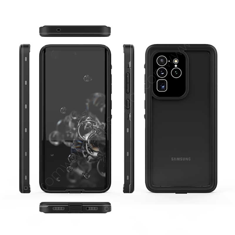 Samsung Galaxy S20 Ultra Kılıf 1-1 Su Toz Yağmur Geçirmez 360 Kapak Siyah  fiyatı ve özellikleri