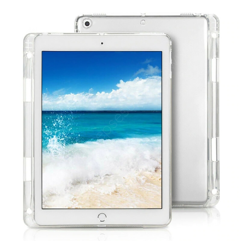 Apple iPad Pro 10.2 Kılıf Kalemli Silikon Şeffaf fiyatı ve özellikleri